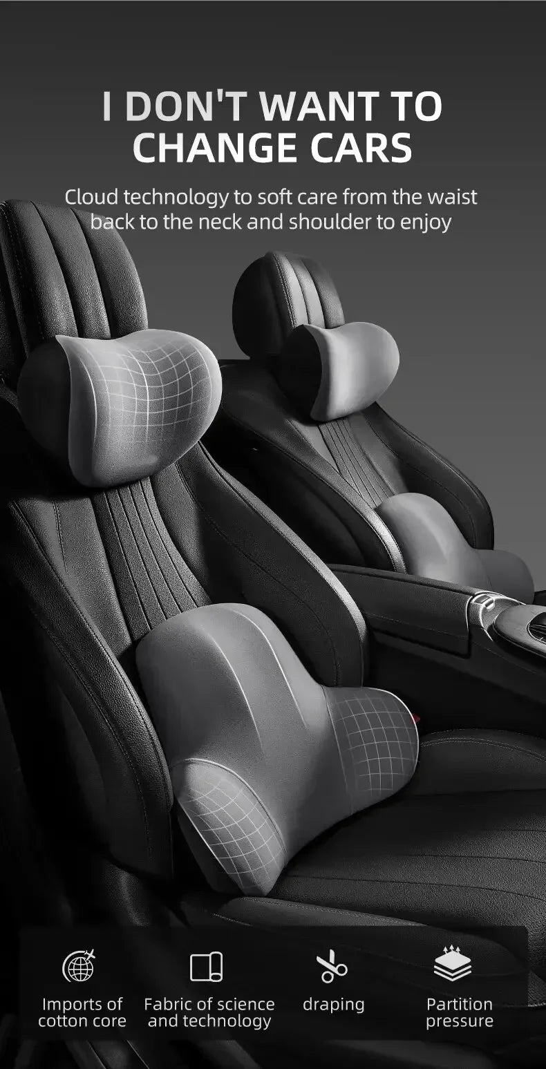 DriveComf™-כרית נוחות למניעת כאבי צוואר וגב ברכב